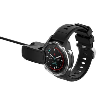 Garmin Descent G1 1m USB-latauskaapelin teline - musta