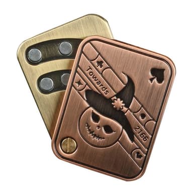 Fidget Spinner stressinpoistomagneettinen sensorinen - Poker Fidget Slider