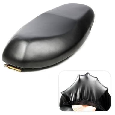 Moottoripyörän istuinpäällinen Tyynynsuoja Aurinkosuoja Pölytiivis Rain Black/XL