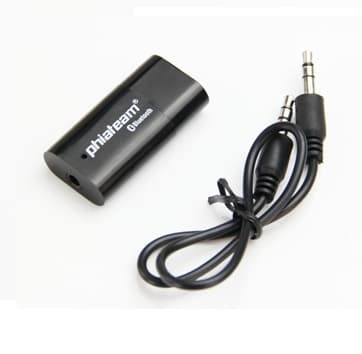 Langaton äänentoisto autossa! Bluetooth-musiikkivastaanotin (valkoinen)