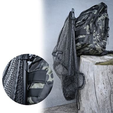 Håv Fiske Kokoontaittuva kolmion muotoinen nylonverkko