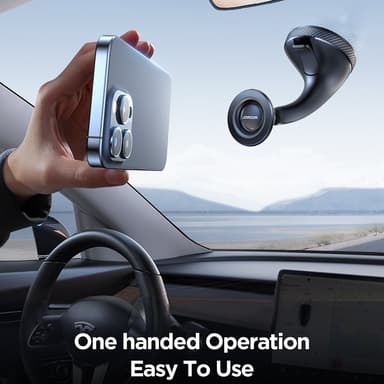 JOYROOM 4,7-7"" puhelimelle Imukuppi Magneettinen matkapuhelinteline auto
