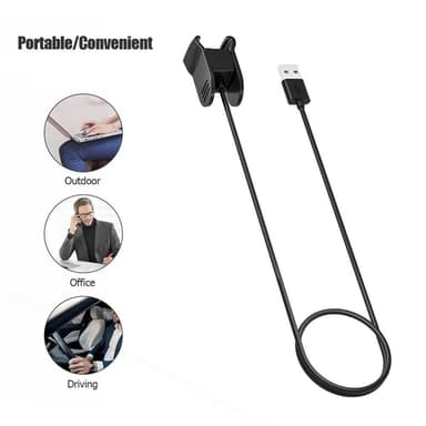 Amazon Halo View 1m USB-latauskaapelin teline - musta