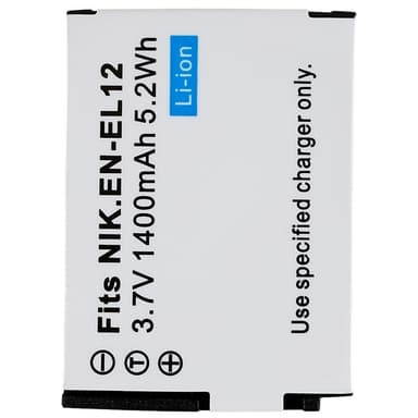 FI-EL12 Akku Nikon Coolpix S9700/S9500/S9400/S9300/S9100/S9100/S8200/S610/S620/S630/S8100/P300