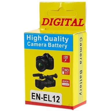 FI-EL12 Akku Nikon Coolpix S9700/S9500/S9400/S9300/S9100/S9100/S8200/S610/S620/S630/S8100/P300