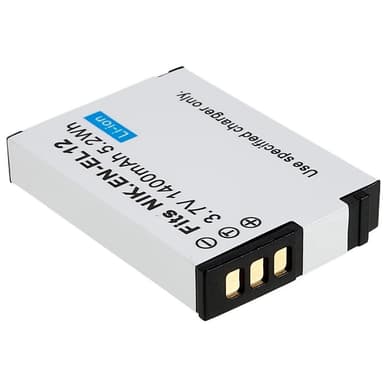 FI-EL12 Akku Nikon Coolpix S9700/S9500/S9400/S9300/S9100/S9100/S8200/S610/S620/S630/S8100/P300