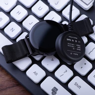 Samsung Galaxy Watch5 44mm 40mm Pro 45mm USB-latauskaapelin teline 1m