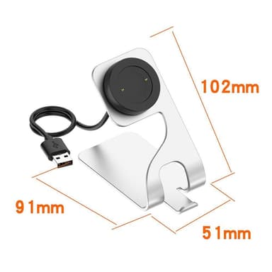 Honor Watch 4/Honor Watch GS3 USB-kaapelin lataustelakkalaturille
