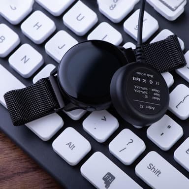 Samsung Galaxy Watch5 44mm 40mm Pro 45mm USB-latauskaapelin teline 1m
