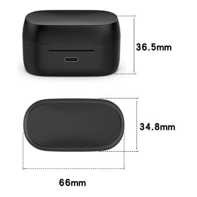 Jabra Elite 75T / Active 75T -nappikuulokkeille Latauslokero Latauskaapeli