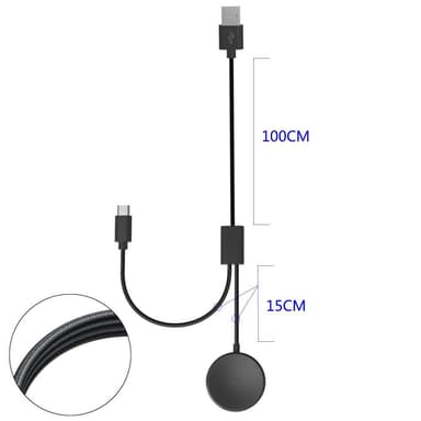 Samsung Galaxy Watch 5 40mm 44mm/Watch 5 Pro 45mm 2in1 laturi