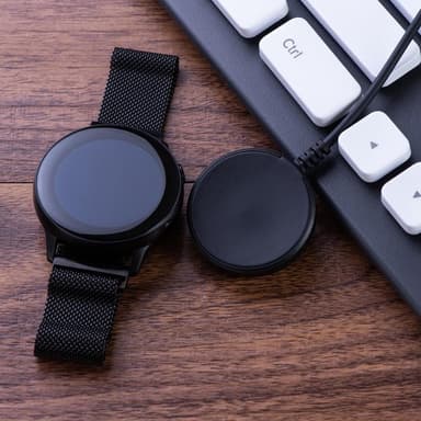Samsung Galaxy Watch5 44mm 40mm Pro 45mm USB-latauskaapelin teline 1m