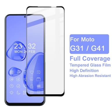 IMAK Pro+ Motorola Moto G31/Moto G41 Täysi peittävä karkaistu lasi