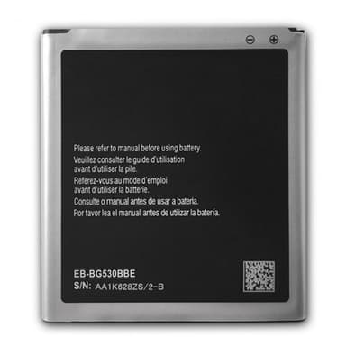 Samsung Galaxy J3 (2016) 3.80V 2600mAh litiumioniakun vaihto EB-BG530BBE