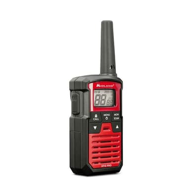 Midland Radiopuhelin XT10 Pro Musta/Punainen