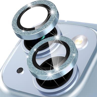 iPhone 15 / 15 Plus Ring Circle Lens -elokuvasetti Glitter