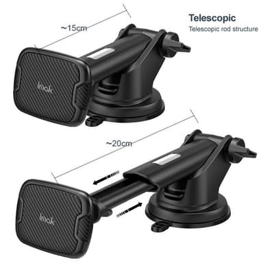 IMAK teleskooppinen magneettinen autotelineen imukupin kiinnike
