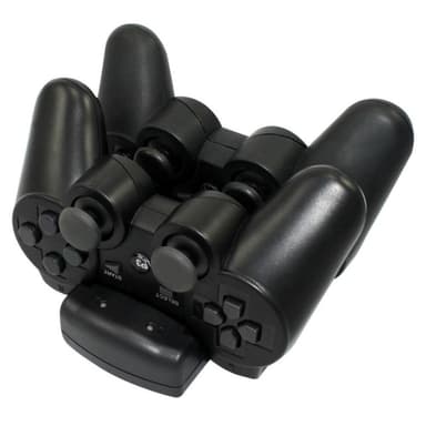 Playstation 3/PS3 Move kaksoislatausteline 2 in 1