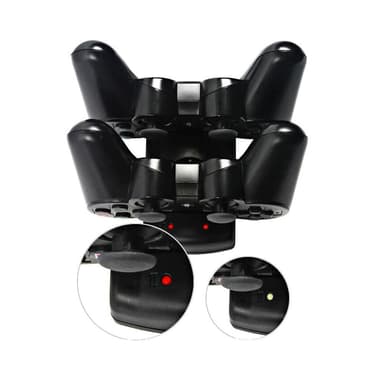 Playstation 3/PS3 Move kaksoislatausteline 2 in 1