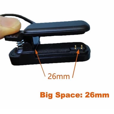 Universal Smart Watch -latauskaapeli 2-napainen latauskaapeli - 3 mm