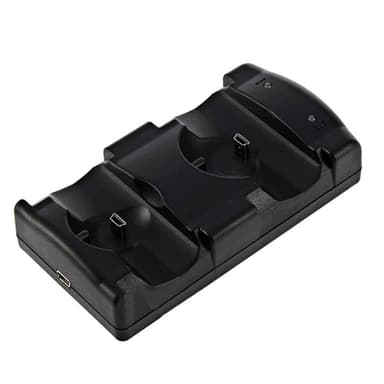 Playstation 3/PS3 Move kaksoislatausteline 2 in 1