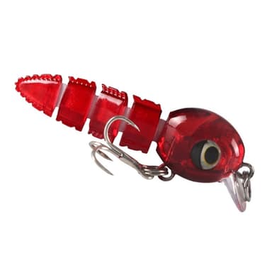 5 todenmukaista kalastusuistia Crankbait säilytyslaatikolla