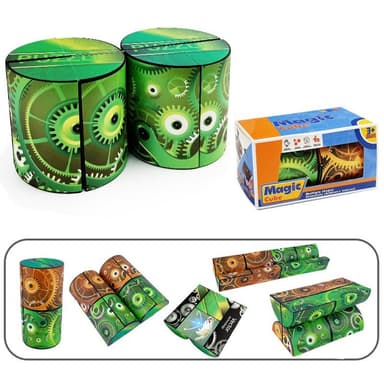 Fidget 3D Magic Cube muunnettavissa oleva palapeli - mekaaninen