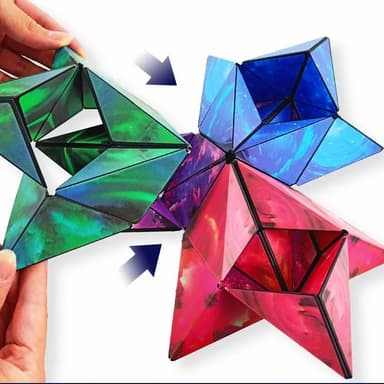 Fidget 3D Magic Cube muunnettavissa oleva palapeli - mekaaninen