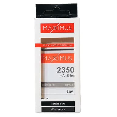 Samsung Galaxy S3 Maxximus Akku EB-L1G6LLU 2350mAh