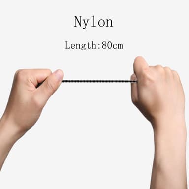 80 cm DJI Mavic Mini/Air /2/Pro/Spark Nylon Line -kaukosäätimen USB-latauskaapelille