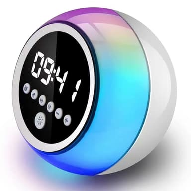 Herätyskello Bluetooth-kaiutin Himmennettävä FM-radion ajastintoiminto