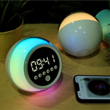 Herätyskello Bluetooth-kaiutin Himmennettävä FM-radion ajastintoiminto