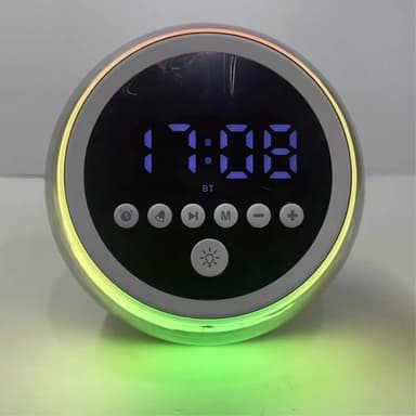 Herätyskello Bluetooth-kaiutin Himmennettävä FM-radion ajastintoiminto