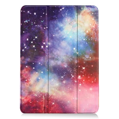 iPad Air 11 (2024) Kotelo Auto Herää / Nuku Kolminkertainen Taittojalusta Tabletin Suoja - Galaxy