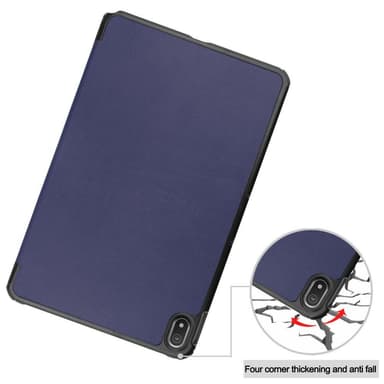 Tablettiteline Slim Fit Suojakuori Nokia T20:lle - Tummansininen
