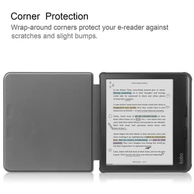 Kobo Libra Colour Kotelo PU Nahka + TPU E-Reader Suoja