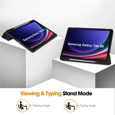 Slim Fit suojakuori Samsung Galaxy Tab S9:lle Sleep-Wake Up