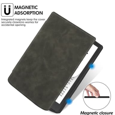Lukutabletin kotelo Pocketbook InkPad 4 7,8"" PB700 - mustalle
