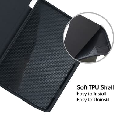 Lukutabletin kotelo Pocketbook InkPad 4 7,8"" PB700 - mustalle