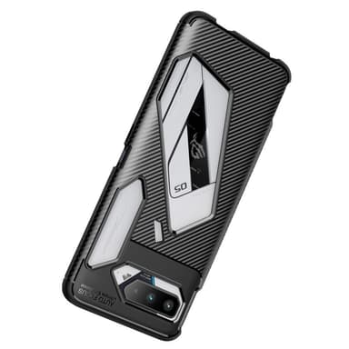Asus ROG Phone 5 hiilikuiturakenne - musta