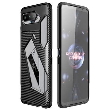 Asus ROG Phone 5 hiilikuiturakenne - musta