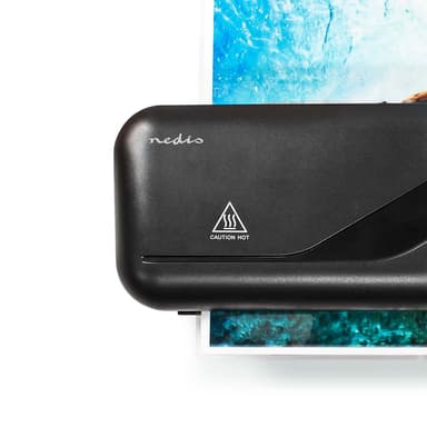 Nedis Laminointikone | Kuuma | A4 | 230 mm/min | Automaattinen virrankatkaisu | Verkkovirtakäyttöinen | Musta