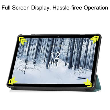 Nokia T21 Tri-fold Stand Wake/Sleep Cover Tablet-kotelo -