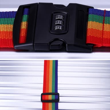 Varkaudenestohihna Matkalaukkulle Salasana Turvallinen Lukko - Pride