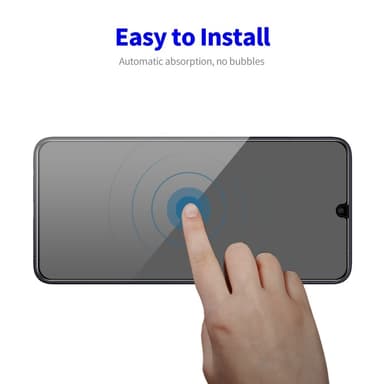 ENKAY Samsung Galaxy A15 -malliin Anti-Spy -suojakalvo