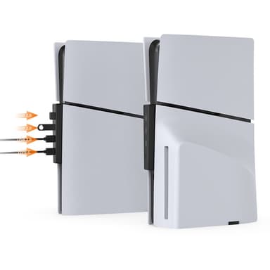 DOBE PS5 Slim -pelikonsolin hubiadapteri USB 2.0 -telakointiasema splitter