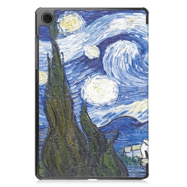 Kolminkertainen telinekotelo Samsung Galaxy Tab A9 8.7"" - Painting