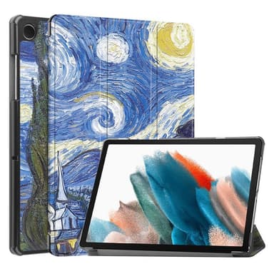 Kolminkertainen telinekotelo Samsung Galaxy Tab A9 8.7"" - Painting