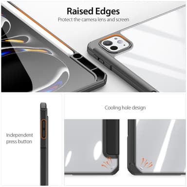 DUX DUCIS kolmitaitettava teline iPad Pro 13 (2024)