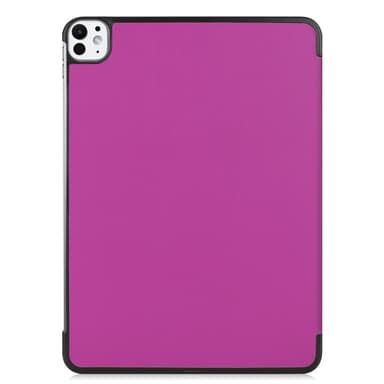 iPad Pro 11 (2024) Kotelo Auto Herää / Nuku Kolminkertainen Taittojalusta Tabletin Suoja - Violetti